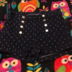 blue anchor shorts